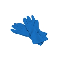 Перчатки многоцелевые, голубые, размер S
