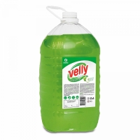 Средство для мытья посуды "Velly" light (зеленое яблоко) 5кг.