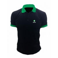 Рубашка поло с логотипом Grass (размер XXL) черная